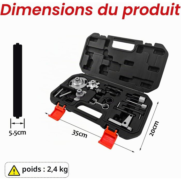 Kit d'outils de calage distribution V6 & V8 - Jusqu'à -41% sur l'outillage