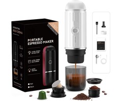 Machine à expresso portable 2-en-1 - Jusqu'à -42% sur votre café nomade
