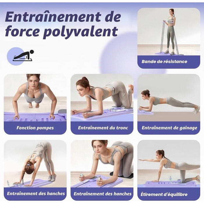 Reformer Pilates Pliable Multifonction - Jusqu'à 41% de remise
