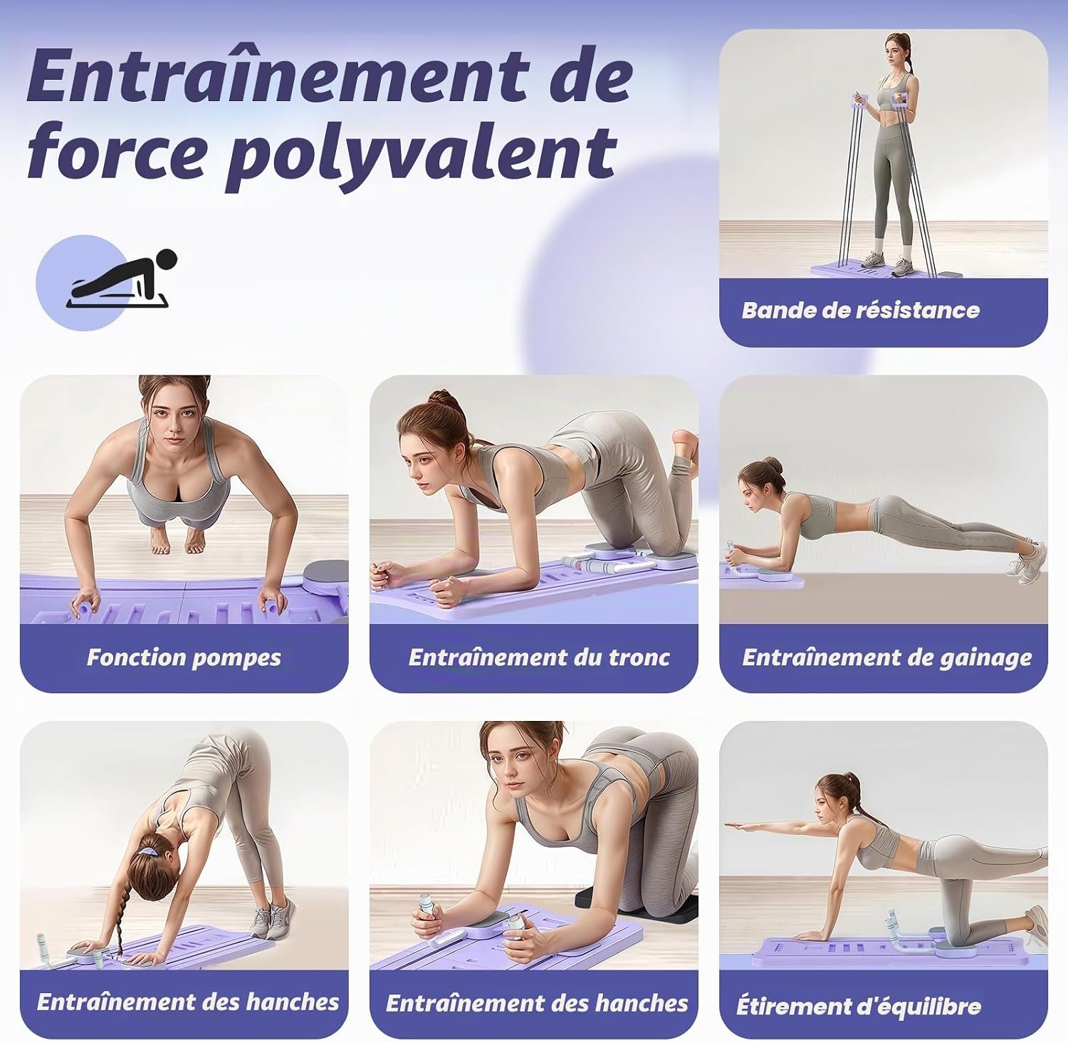 Reformer Pilates Pliable Multifonction - Jusqu'à 41% de remise