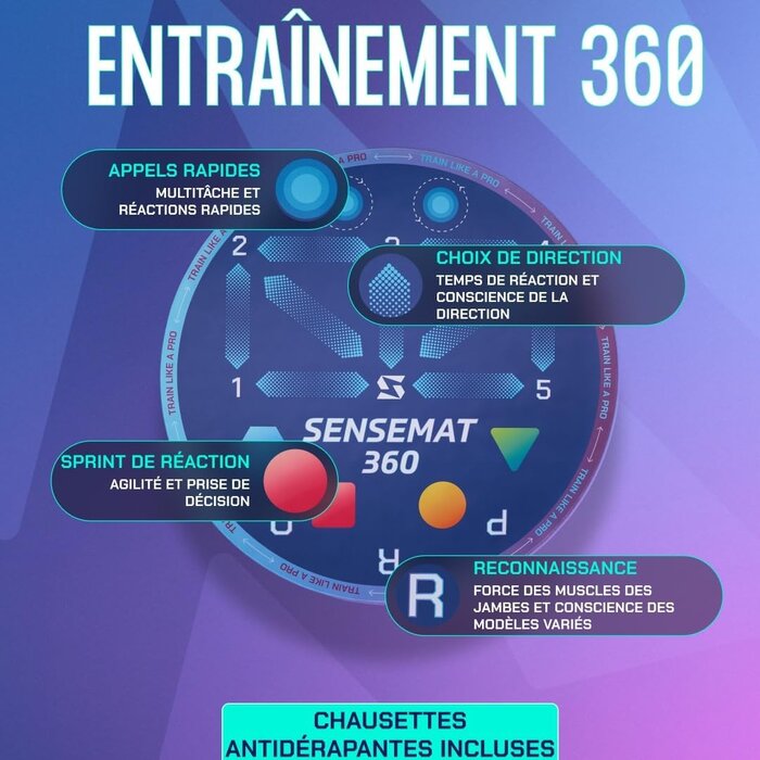 Tapis d'entraînement de football 360° - Jusqu'à -42% de remise