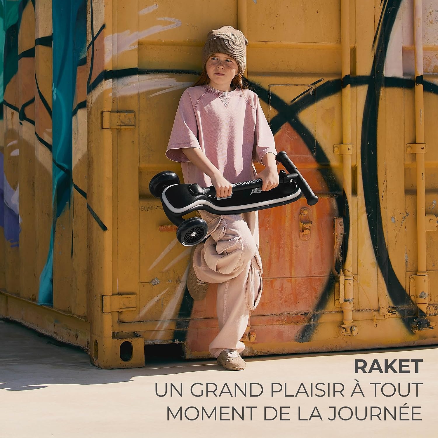 Trottinette 3 roues pliable pour enfant - LED - Jusqu'à -45%