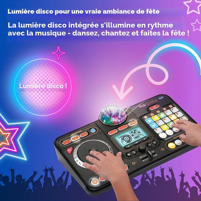 Vtech Table de mixage DJ pour enfants - 10-en-1 - Jusqu'à -42% de remise