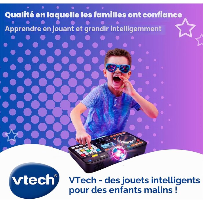 Vtech Table de mixage DJ pour enfants - 10-en-1 - Jusqu'à -42% de remise