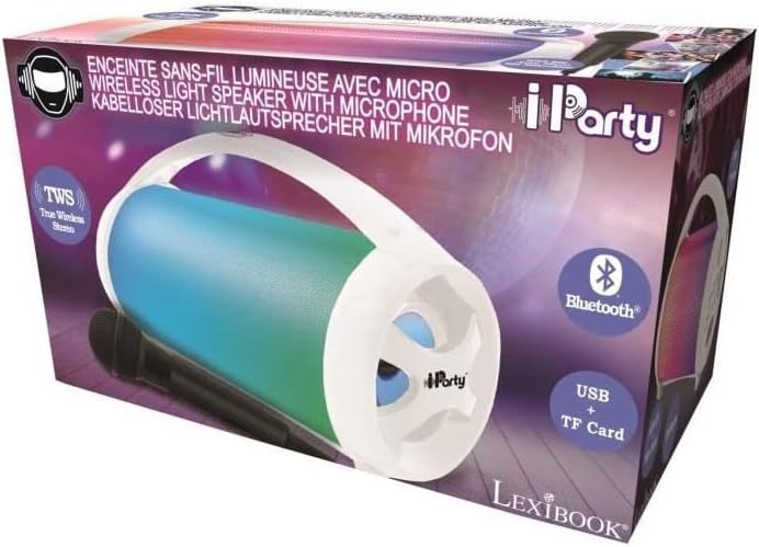 Lexibook Boombox Karaoké Portable Bluetooth avec Micro - Jusqu'à -49%