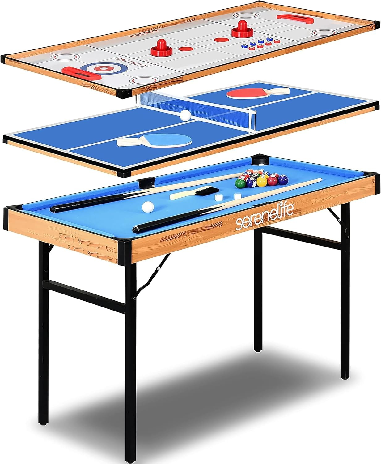 Table de jeux 4-en-1 multifonction : jusqu'à 47% de réduction