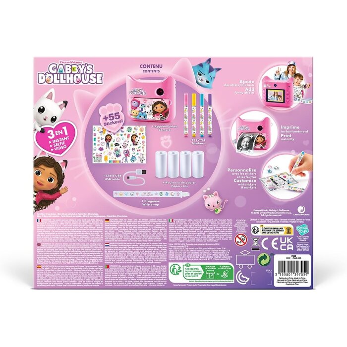 Canal Toys Appareil photo instantané enfant - Impression thermique - Jusqu'à 46% de remise