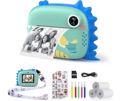 Appareil photo instantané enfant 20MP - Bleu - Jusqu'à -41%