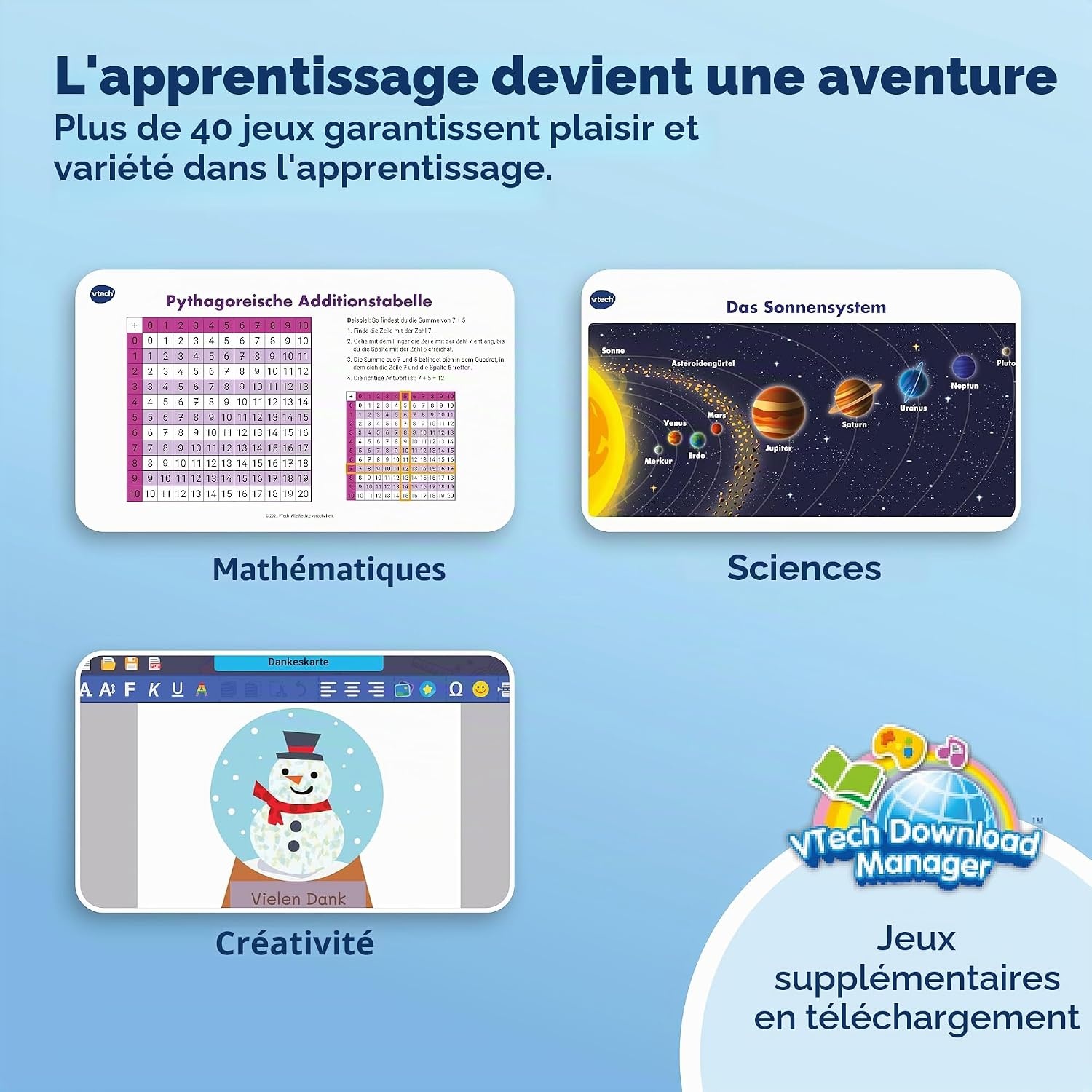 Vtech Ordinateur Éducatif Enfant 7" Rose - Jusqu'à 47% de réduction