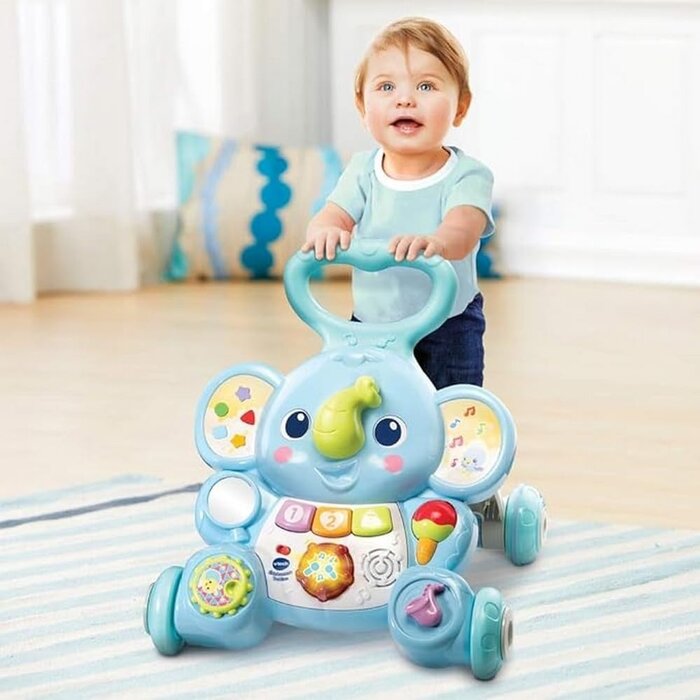Vtech Trotteur interactif éléphant multicolore - Jusqu'à -39% sur notre outlet