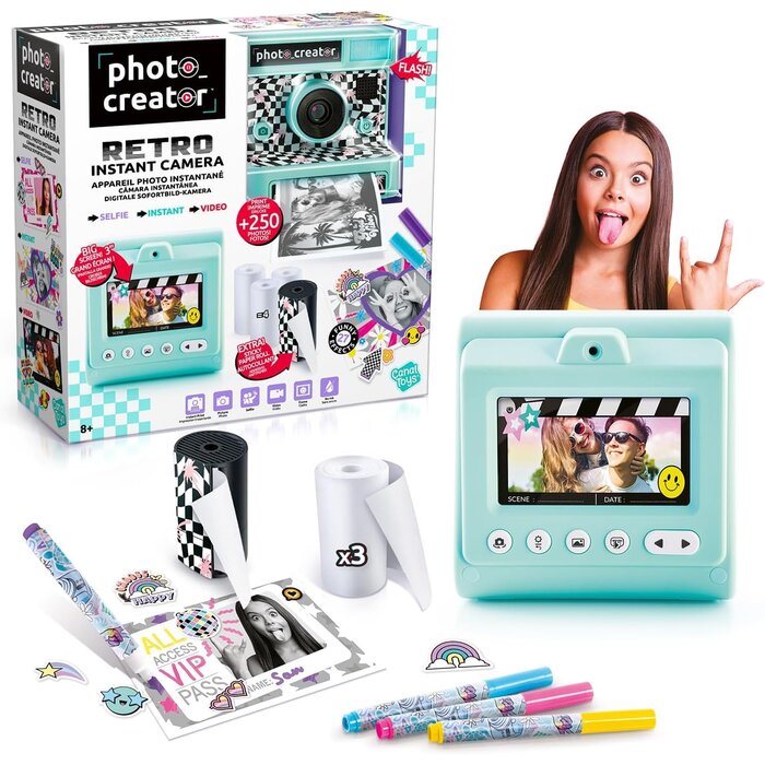 Canal Toys Appareil photo instantané pour débutants - Noir - Jusqu'à -46%