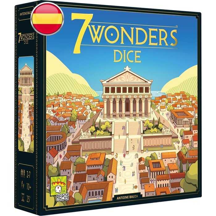 Jeu de stratégie 7 Wonders Dice Roll & Write - Espagnol - Jusqu'à -50%