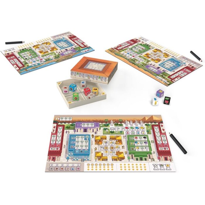Jeu de stratégie 7 Wonders Dice Roll & Write - Espagnol - Jusqu'à -50%