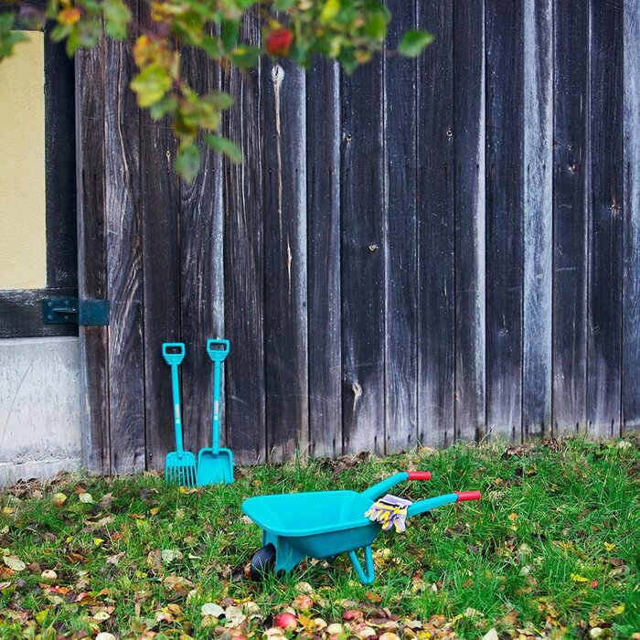 Ensemble de jardinage pour enfants : brouette et outils - Jusqu'à -36%