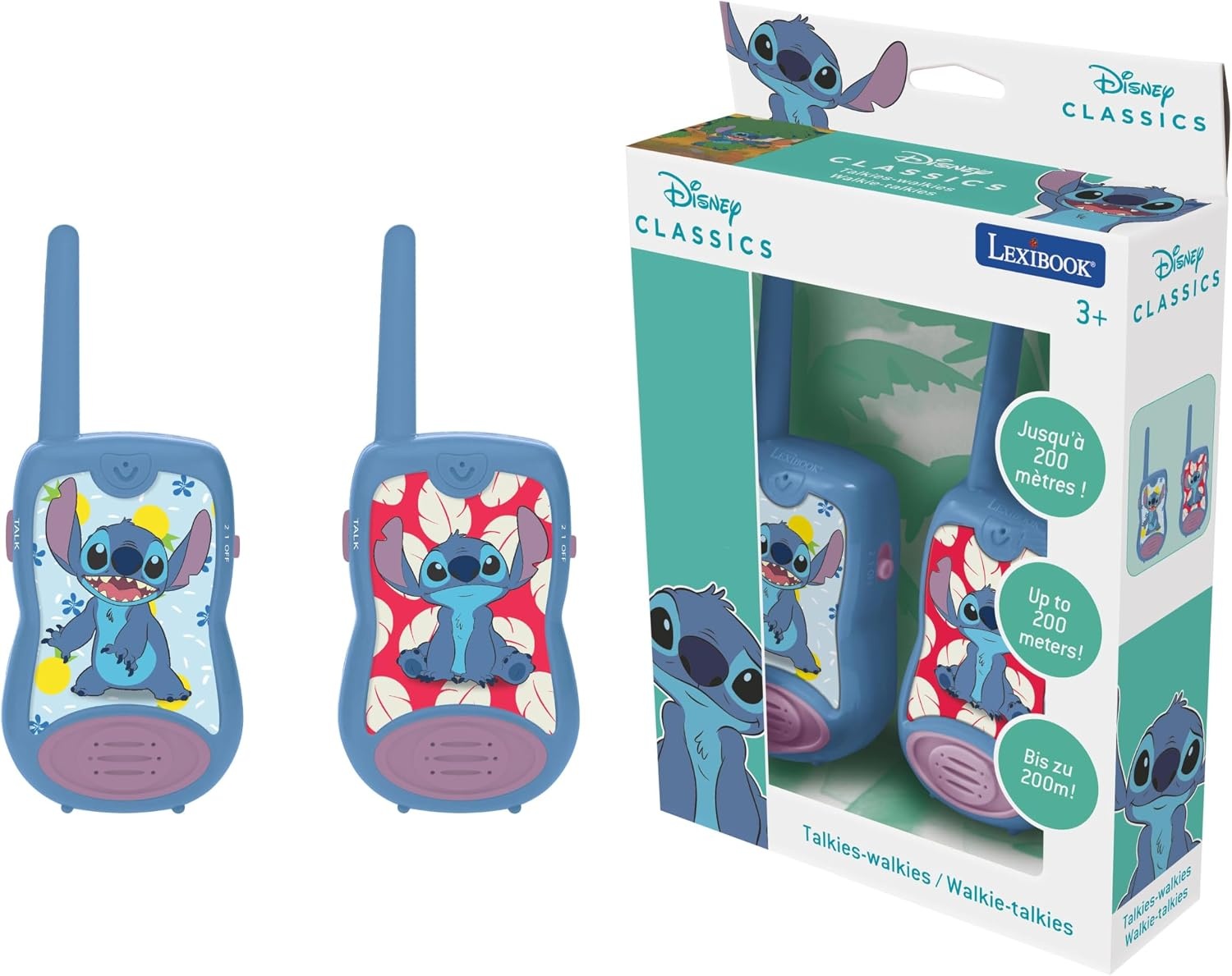 Lexibook Talkie-walkies pour enfants - Portée 100m - Jusqu'à 43% de réduction