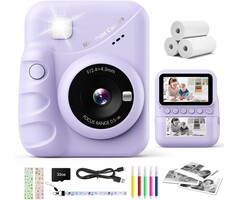 Appareil photo instantané enfant violet - 48MP - Jusqu'à -40%