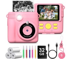 Appareil photo instantané pour enfants rose - Jusqu'à 43% de remise