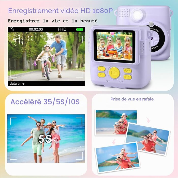 Appareil photo instantané pour enfant - Jusqu'à 45% de réduction