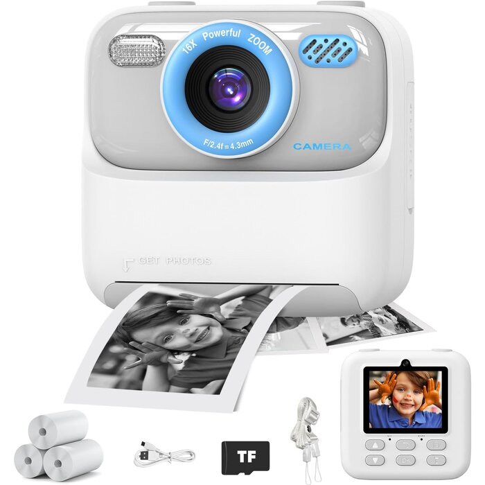 Appareil photo instantané enfant : impression thermique - Jusqu'à -42%