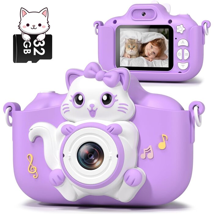 Appareil Photo Enfant Vert Dino 20MP - Jusqu'à -44% sur l'Outlet