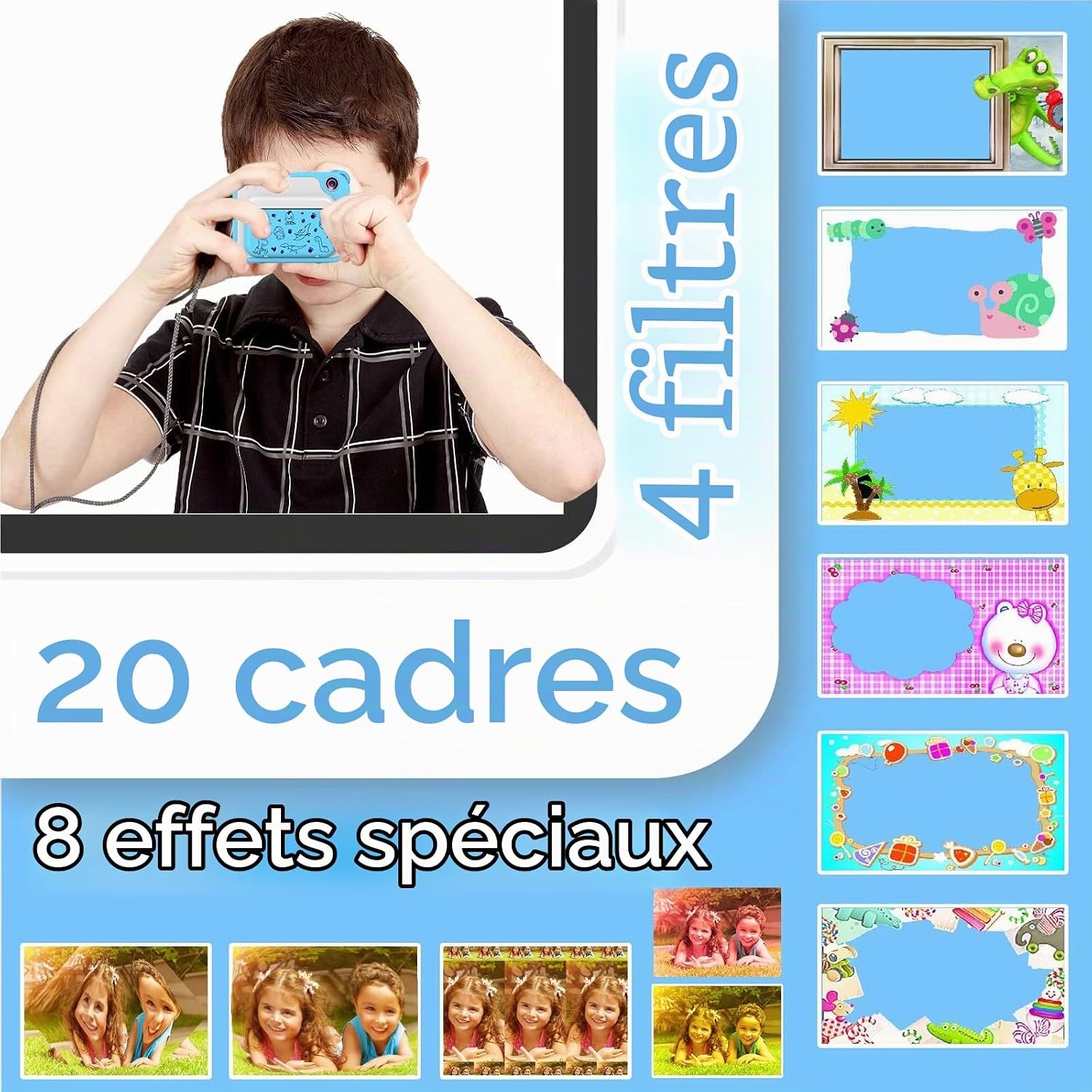 Appareil photo instantané enfant 12MP - Jusqu'à 40% de remise sur l'outlet