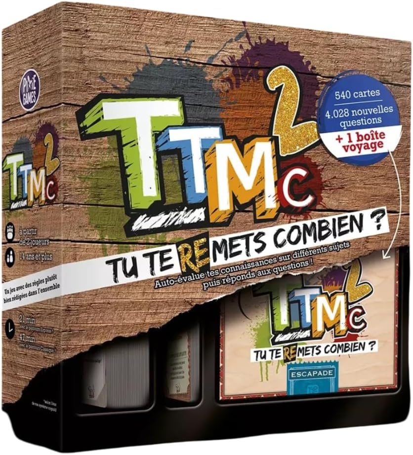 Jeu de quiz musical TTMC Édition Francofolies - Jusqu'à 36% de réduction