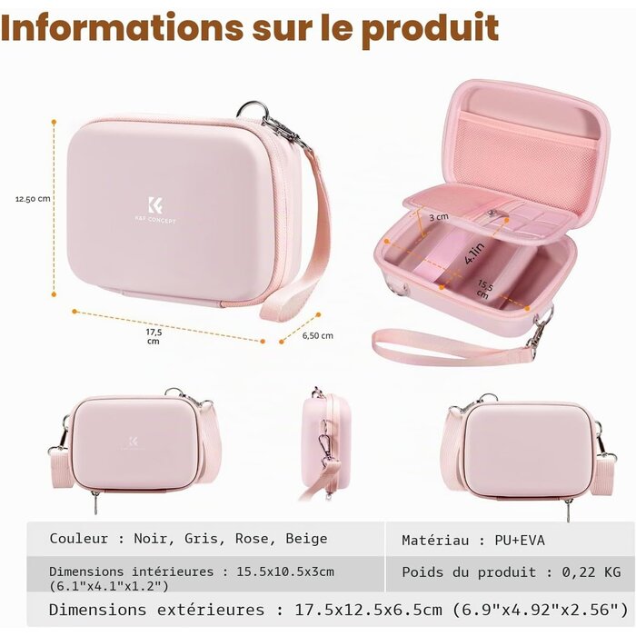 Étui Compact pour Appareil Photo Rose - Jusqu'à -41% de remise
