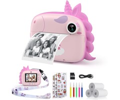 Appareil photo instantané enfant rose - 12 MP - Jusqu'à -45% sur l'outlet