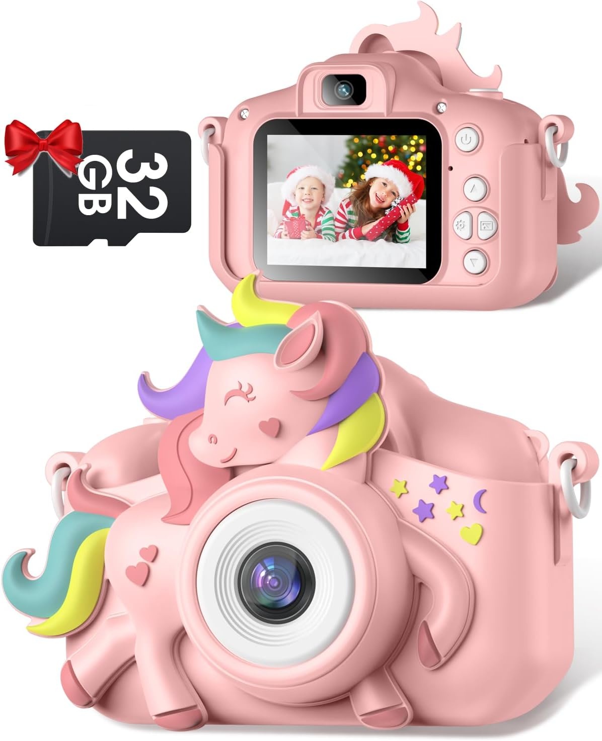 Appareil photo enfant 20MP Licorne - Jusqu'à 44% de remise