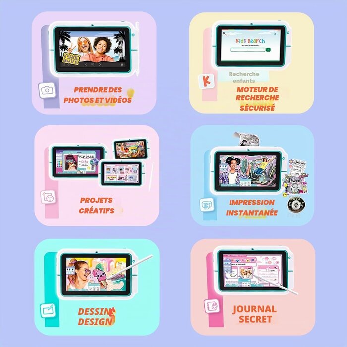 Canal Toys Tablette Créative Enfant avec Imprimante - Jusqu'à -48% sur l'Outlet