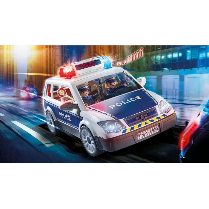 Voiture de police avec son et lumière - 35 pièces - Jusqu'à 44% de remise