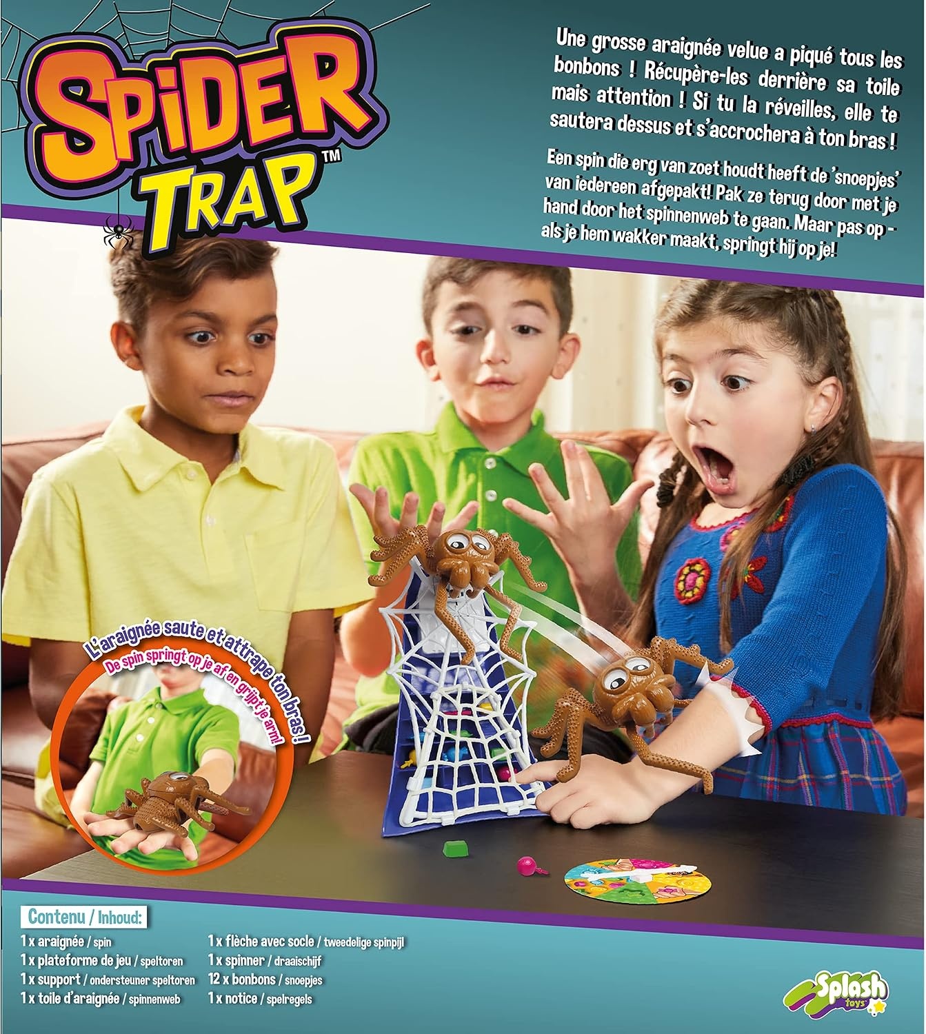 Jeu d'action Spider Trap - Réflexes et adresse - Jusqu'à -38%