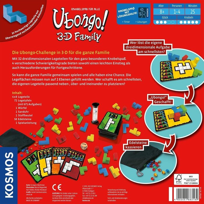 Jeu de réflexion spatial 3D pour toute la famille - Jusqu'à -38%