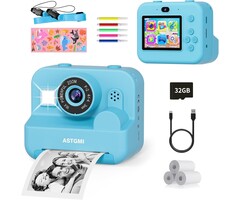 Appareil photo instantané enfant - Bleu - HD 1080p - Jusqu'à -41%