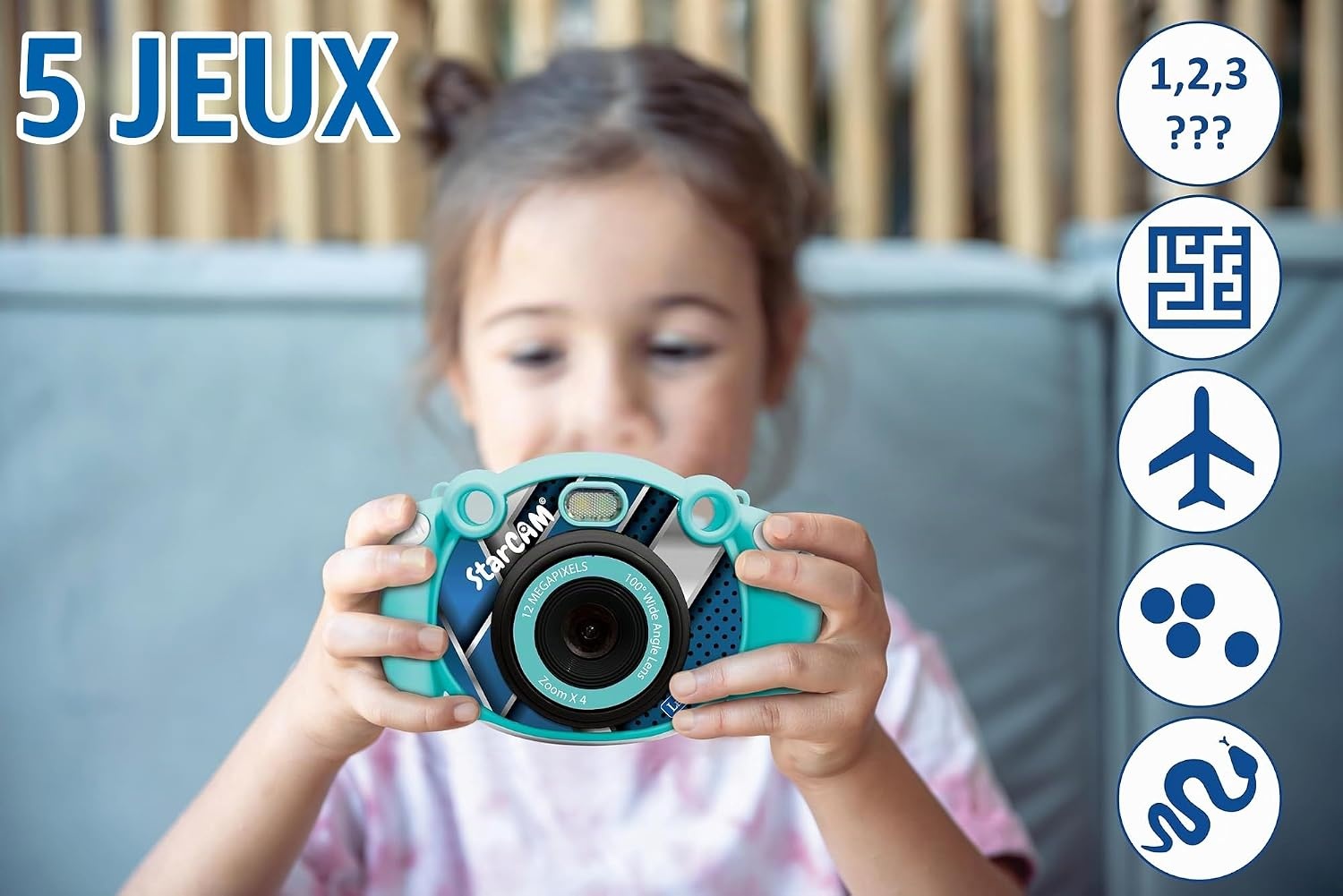 Lexibook Appareil photo numérique enfant 4-en-1 - Jusqu'à -53% sur le modèle déballé