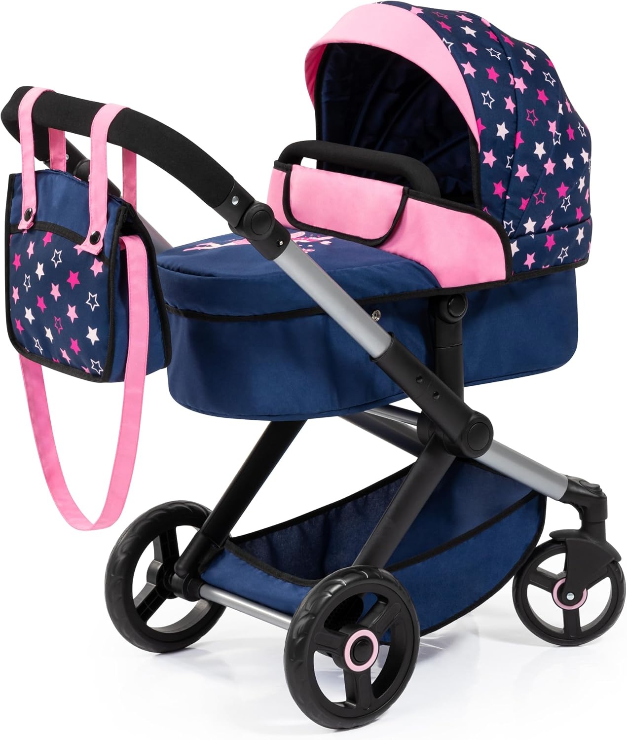 Poussette pour poupée moderne et transformable - Jusqu'à 49% de remise