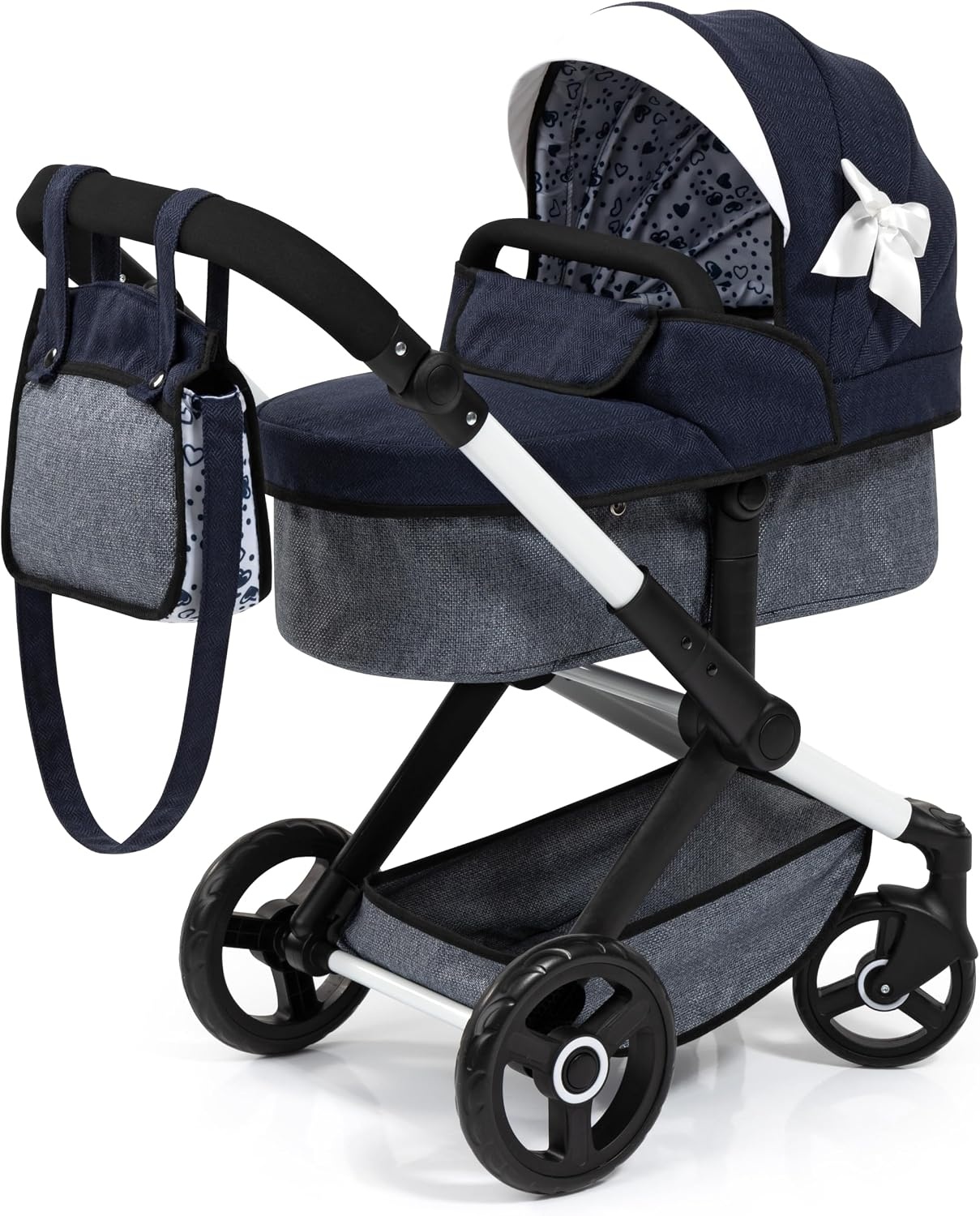 Poussette pour poupée moderne et transformable - Jusqu'à 49% de remise