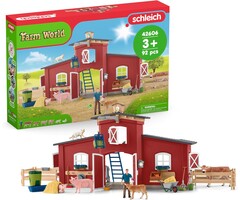 Grande ferme rouge 92 pièces - Jeu éducatif - Jusqu'à -51% de remise