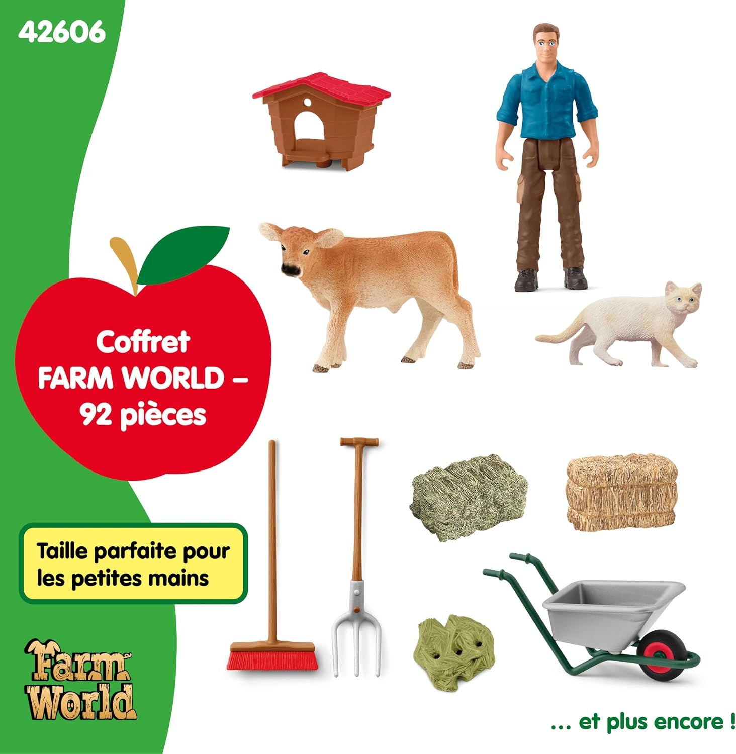 Grande ferme complète avec 92 accessoires - Jusqu'à -45% de remise