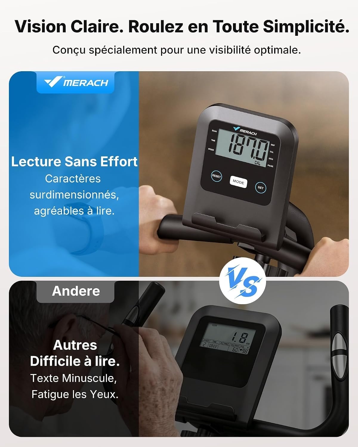 Vélo d'appartement semi-allongé - Jusqu'à 42% de remise