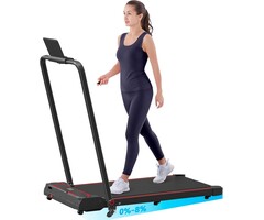 Tapis de marche compact inclinable - Moteur silencieux - Jusqu'à 43% de remise