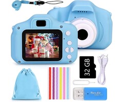 Appareil photo numérique enfant 1080p bleu - Jusqu'à -37% sur le modèle outlet