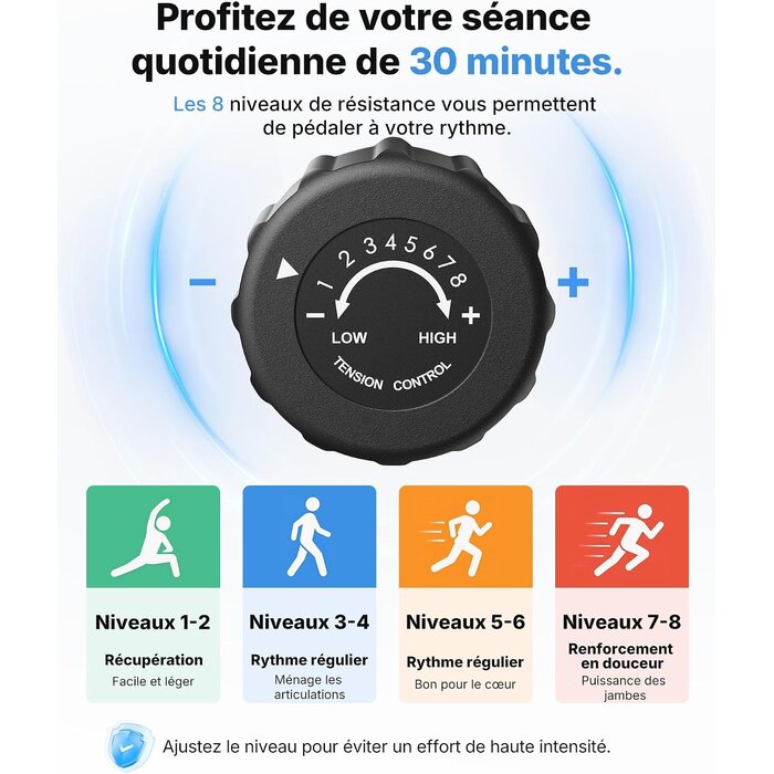 Vélo couché ergomètre Bluetooth - Jusqu'à 42% de réduction