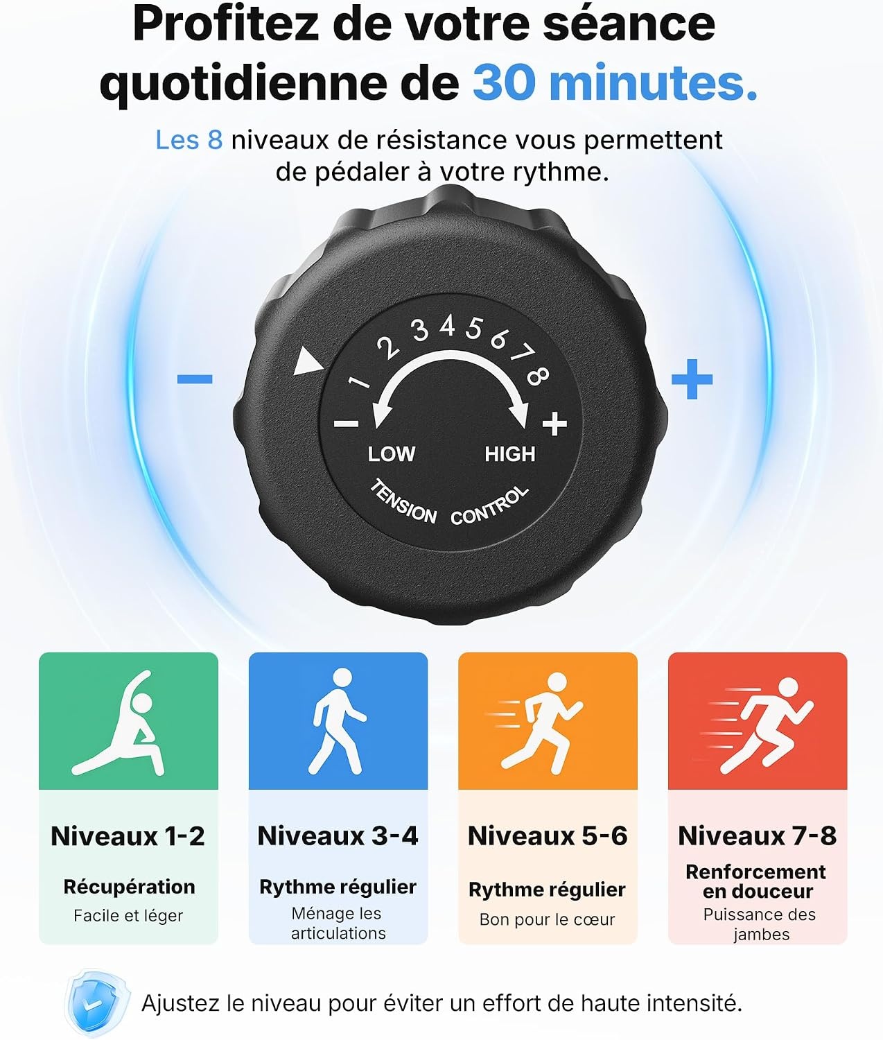 Vélo couché ergomètre Bluetooth - Jusqu'à 42% de réduction