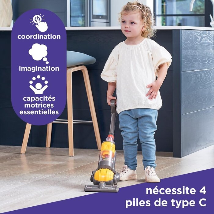 Aspirateur jouet enfant style Dyson Ball - Jusqu'à 38% de remise