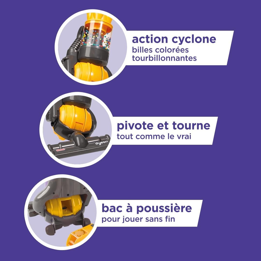 Aspirateur jouet enfant style Dyson Ball - Jusqu'à 38% de remise