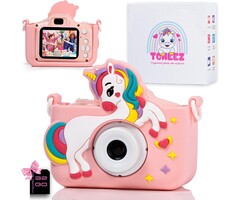 Appareil photo numérique enfant 40MP - Rose - Jusqu'à -38%