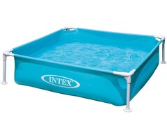 Mini piscine carrée pour enfants 122x122cm - Jusqu'à 44% de remise