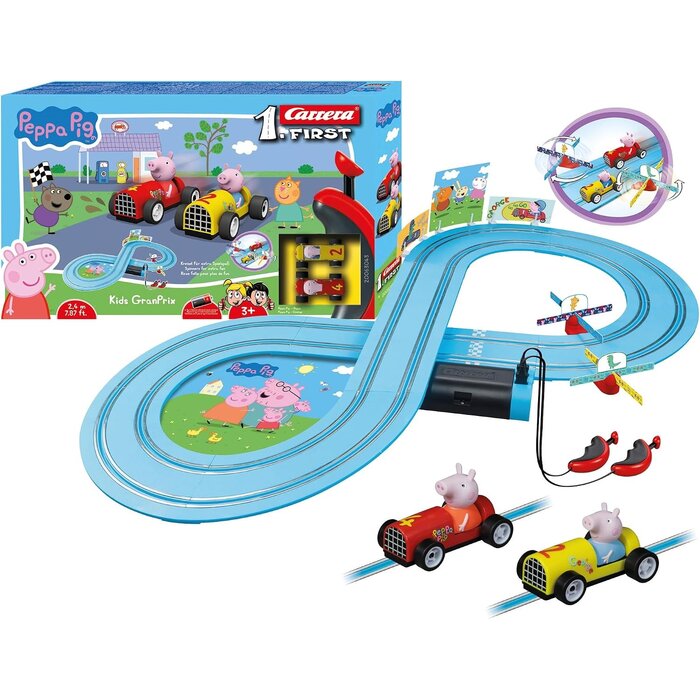 Circuit de course Peppa Pig - 2,4m - Jusqu'à -38% de remise