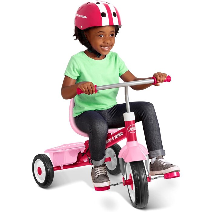 Tricycle évolutif 3-en-1 rose - Jusqu'à 57% de réduction